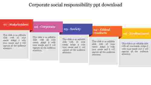 corporate social responsibility ppt download